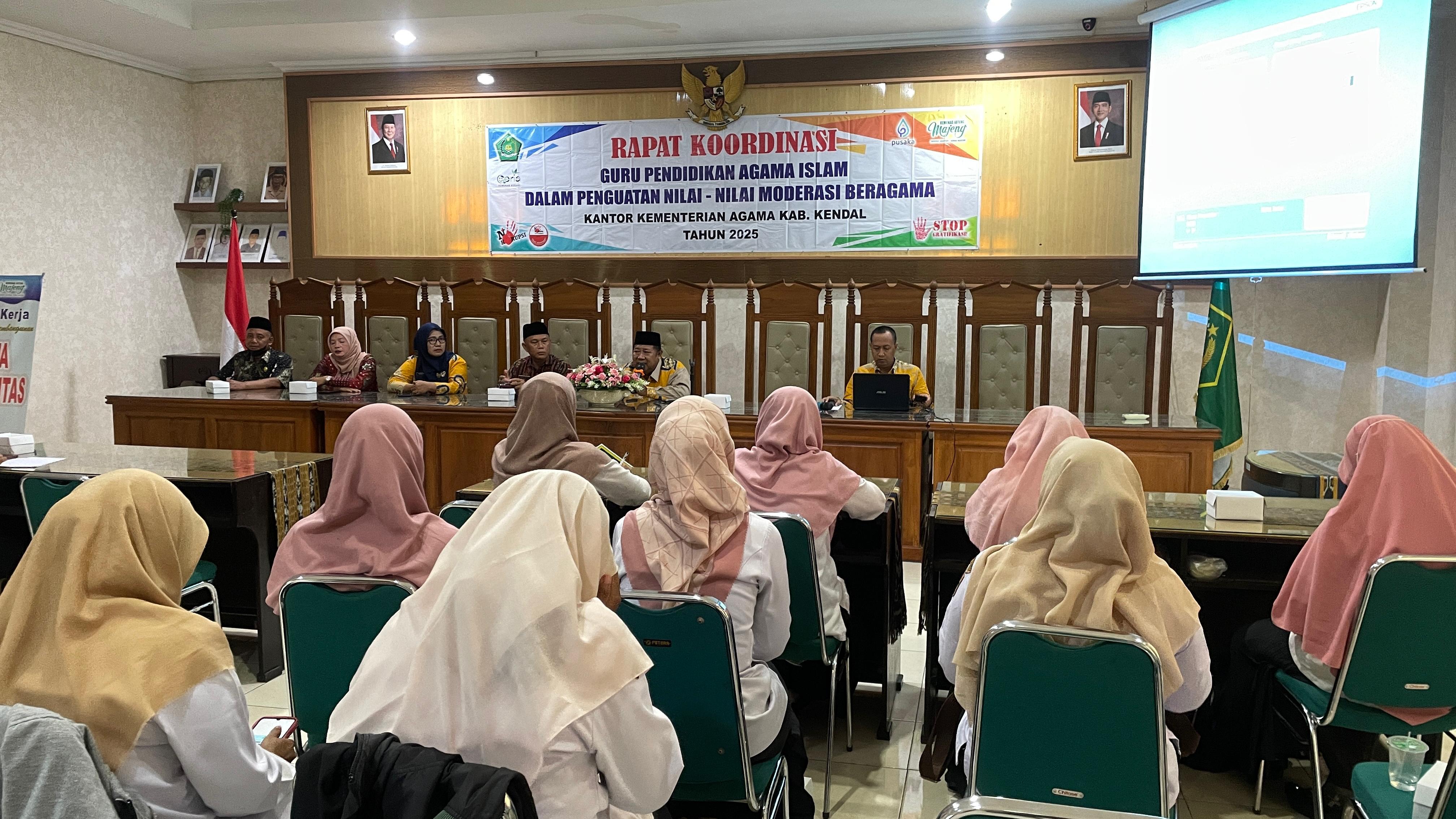 Rakor Guru PAI Kendal: Perkuat Moderasi Beragama Demi Harmonisasi Sekolah