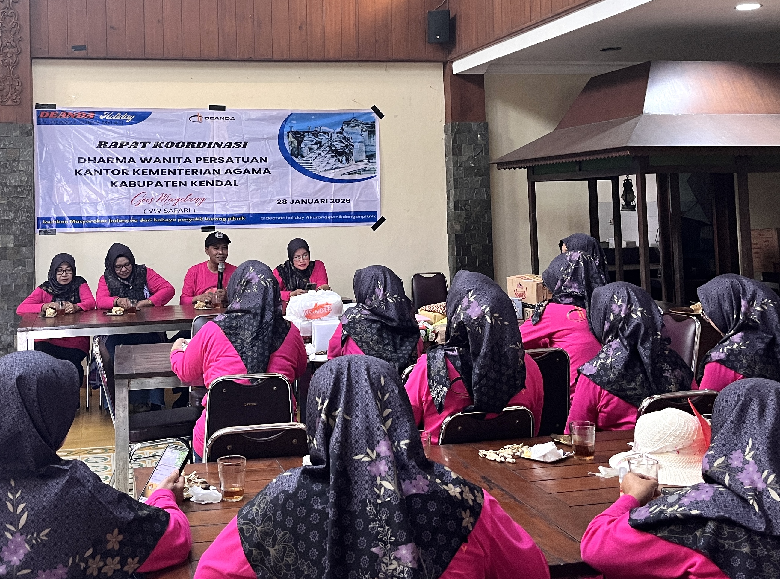 Rapat Koordinasi DWP Kemenag Kendal Jadi Momen Haru Perpisahan Kepala Kemenag dan Ketua DWP