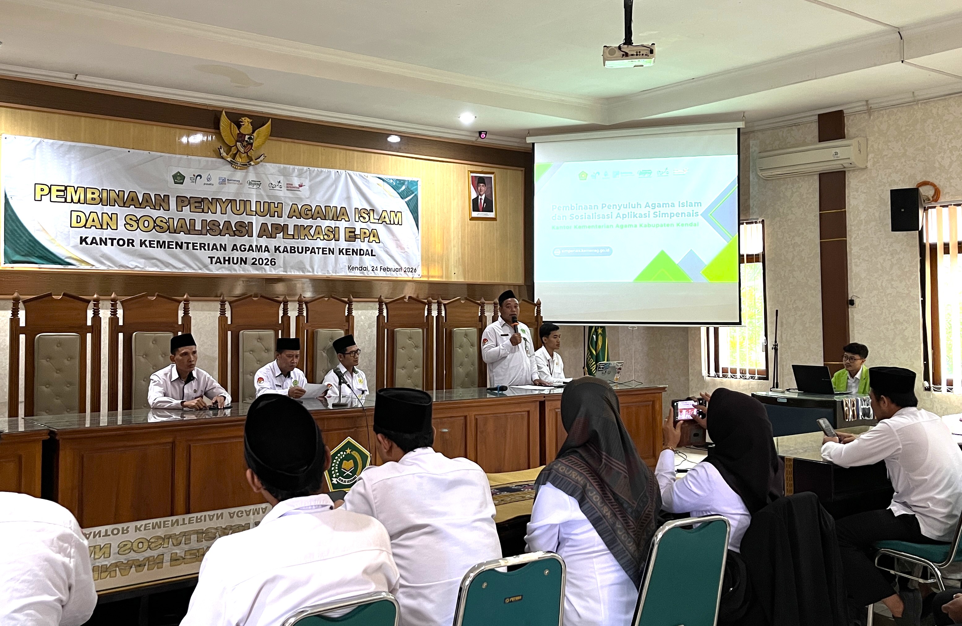 Pembinaan Penyuluh Agama Islam, Kemenag Kendal Optimalkan Pelaporan Melalui Aplikasi E-PA