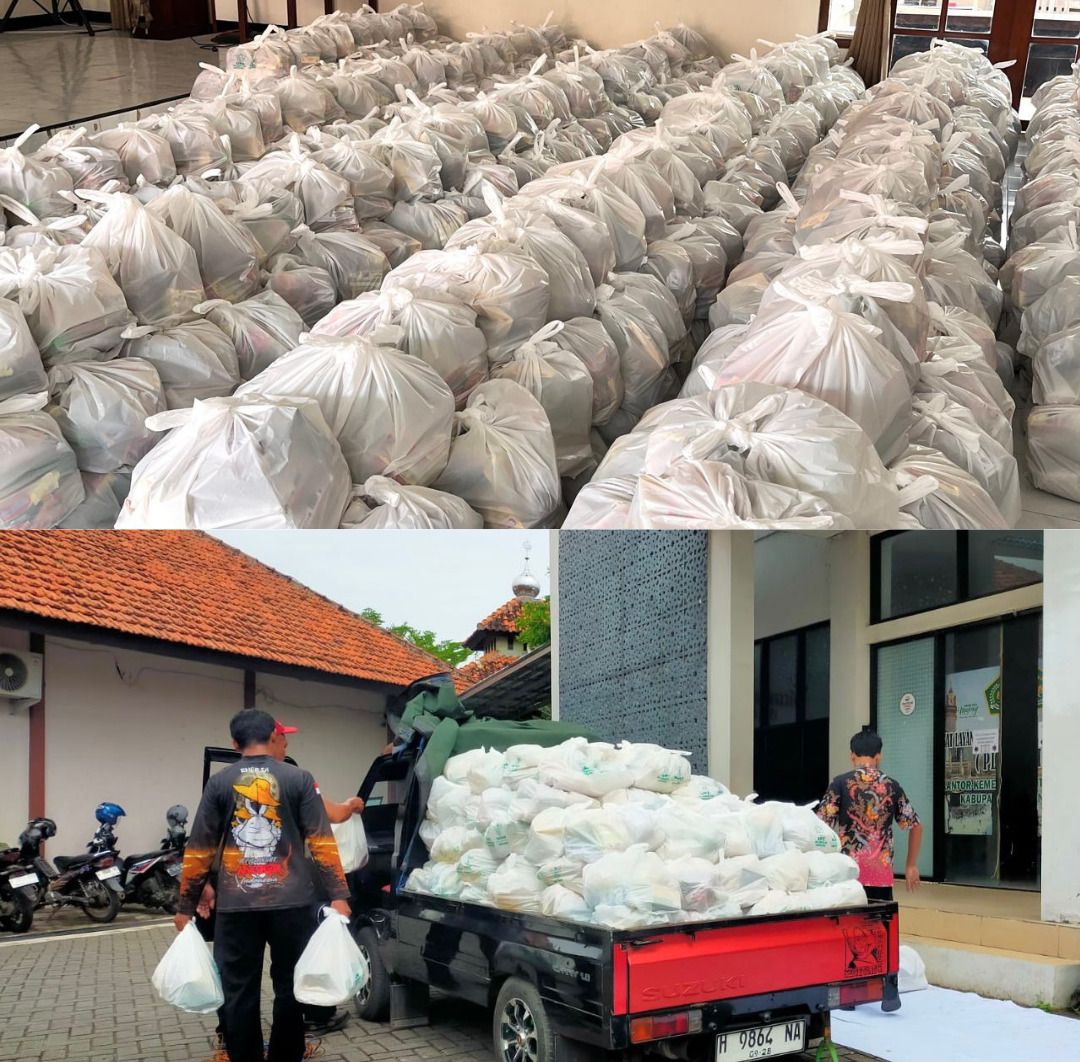 UPZ Kemenag Kendal Bagikan 1.515 Paket Sembako, Tegaskan Zakat Disalurkan Sesuai Aturan