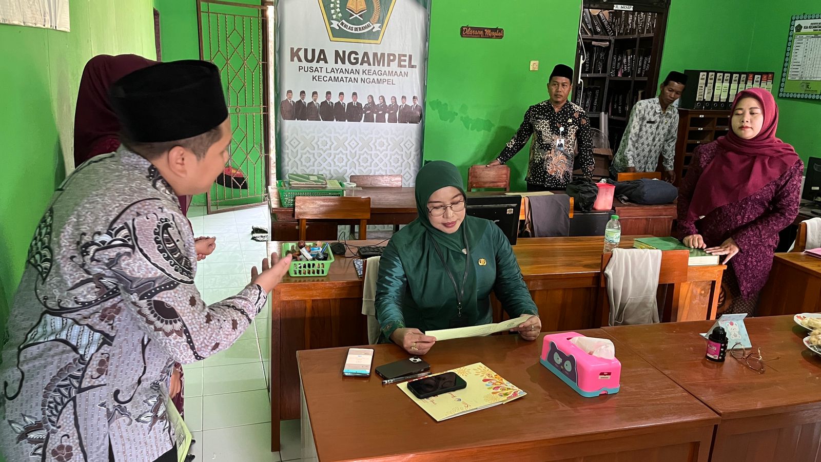 Pastikan Pelayanan Optimal, Kemenag Kendal Tinjau Kesiapan Layanan dan Sarpras KUA